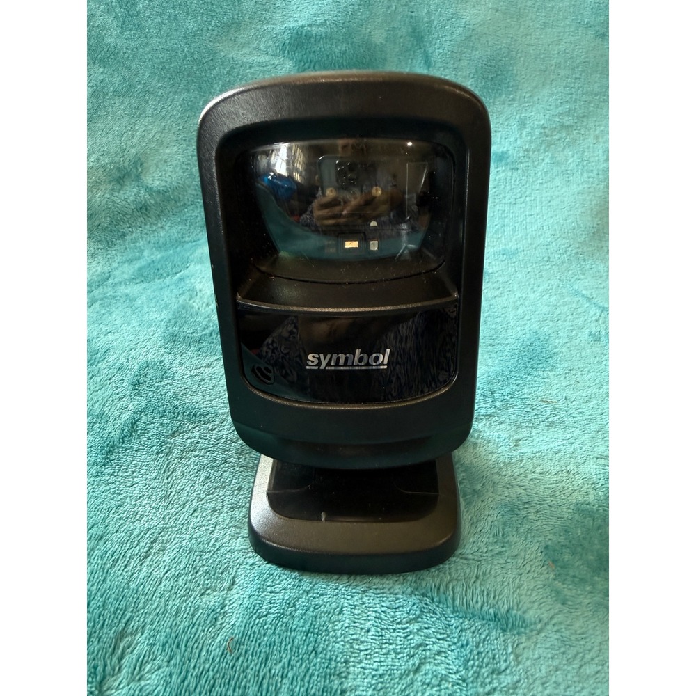 Symbol DS9208 HandsFree Omnidirectional 1D 2D Presentation Barcode Scanner Black